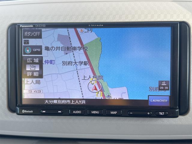 ムーヴキャンバス 　両側電動スライドドア　ナビ　衝突被害軽減システム　オートマチックハイビーム　オートライト　スマートキー　アイドリングストップ　電動格納ミラー　ベンチシート　ＣＶＴ　ＥＳＣ　ＣＤ　Ｂｌｕｅｔｏｏｔｈ（5枚目）