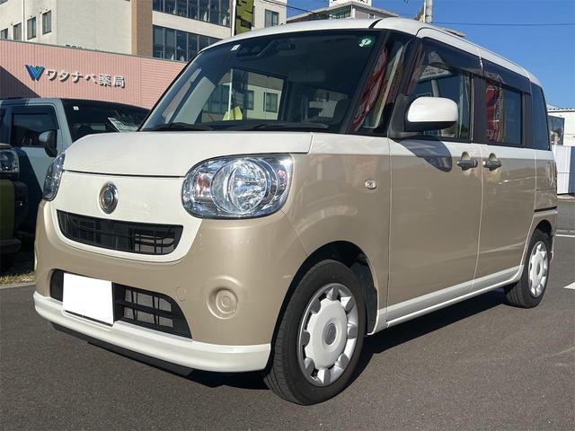 ムーヴキャンバス 　両側電動スライドドア　ナビ　衝突被害軽減システム　オートマチックハイビーム　オートライト　スマートキー　アイドリングストップ　電動格納ミラー　ベンチシート　ＣＶＴ　ＥＳＣ　ＣＤ　Ｂｌｕｅｔｏｏｔｈ（55枚目）