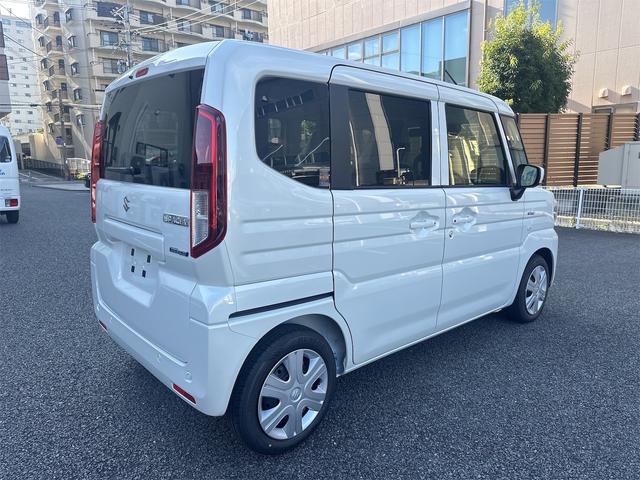 スペーシア ハイブリッドX 両側電動スライドドア クリアランスソナー 衝突被害軽減システム オートライト LEDヘッドランプ スマートキー アイドリングストップ 電動格納ミラー シートヒーター ベンチシート CVT(31枚目)