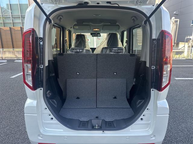 スペーシア ハイブリッドX 両側電動スライドドア クリアランスソナー 衝突被害軽減システム オートライト LEDヘッドランプ スマートキー アイドリングストップ 電動格納ミラー シートヒーター ベンチシート CVT(34枚目)