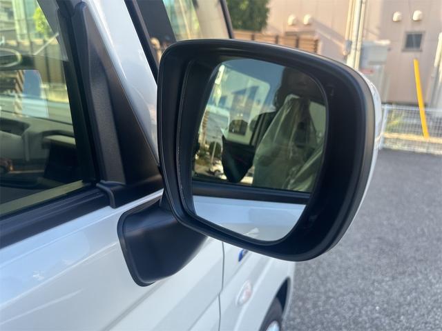 スペーシア ハイブリッドX 両側電動スライドドア クリアランスソナー 衝突被害軽減システム オートライト LEDヘッドランプ スマートキー アイドリングストップ 電動格納ミラー シートヒーター ベンチシート CVT(45枚目)