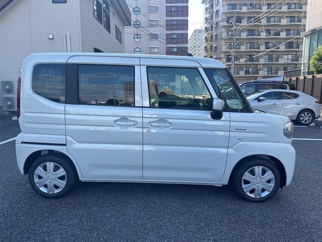 スペーシア ハイブリッドX 両側電動スライドドア クリアランスソナー 衝突被害軽減システム オートライト LEDヘッドランプ スマートキー アイドリングストップ 電動格納ミラー シートヒーター ベンチシート CVT(49枚目)