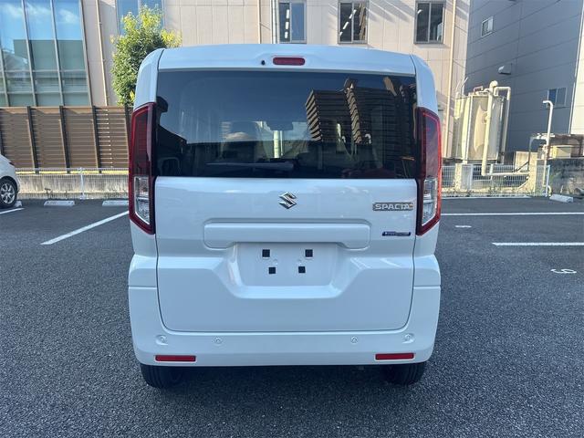 スペーシア ハイブリッドX 両側電動スライドドア クリアランスソナー 衝突被害軽減システム オートライト LEDヘッドランプ スマートキー アイドリングストップ 電動格納ミラー シートヒーター ベンチシート CVT(70枚目)