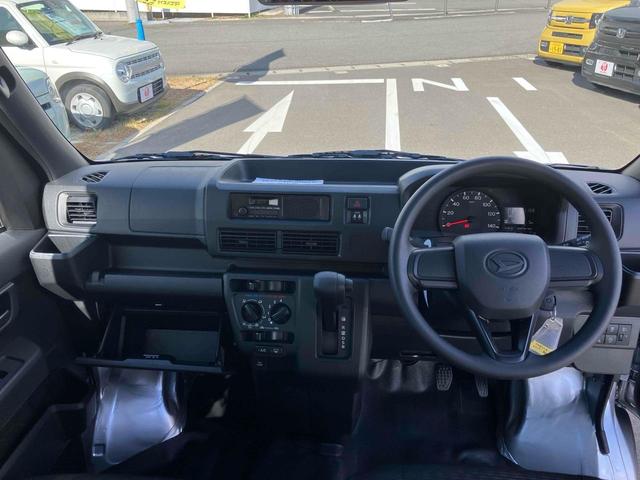 ハイゼットカーゴ ＤＸ　ＣＶＴ　衝突被害軽減システム　クリアランスソナー　両側スライドドア　キーレスエントリー　アイドリングストップ　オートライト　ＥＳＣ　エアコン　パワーステアリング　パワーウィンドウ（3枚目）