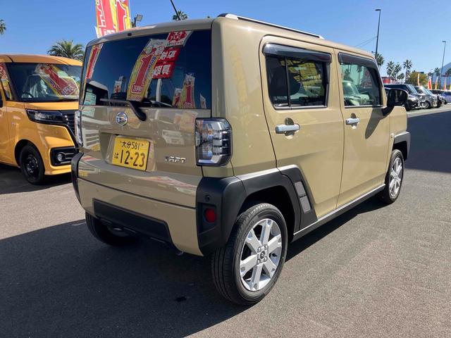 タフト G バックカメラ クリアランスソナー オートクルーズコントロール 衝突被害軽減システム オートライト LEDヘッドランプ ヘッドライトウォッシャー スマートキー アイドリングストップ 電動格納ミラー(14枚目)