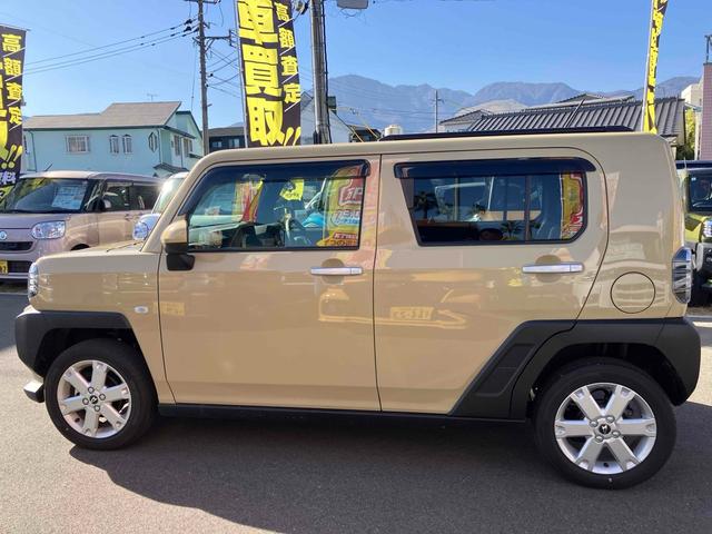 タフト G バックカメラ クリアランスソナー オートクルーズコントロール 衝突被害軽減システム オートライト LEDヘッドランプ ヘッドライトウォッシャー スマートキー アイドリングストップ 電動格納ミラー(17枚目)