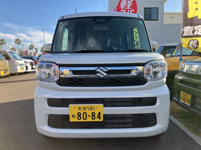 スペーシア ハイブリッドG 両側スライドドア クリアランスソナー 衝突被害軽減システム オートライト LEDヘッドランプ スマートキー アイドリングストップ 電動格納ミラー ベンチシート CVT 盗難防止システム ABS ESC(13枚目)