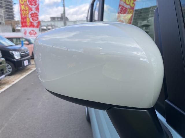 スペーシア ハイブリッドX 両側電動スライドドア クリアランスソナー 衝突被害軽減システム オートライト LEDヘッドランプ スマートキー アイドリングストップ 電動格納ミラー シートヒーター ベンチシート CVT(14枚目)