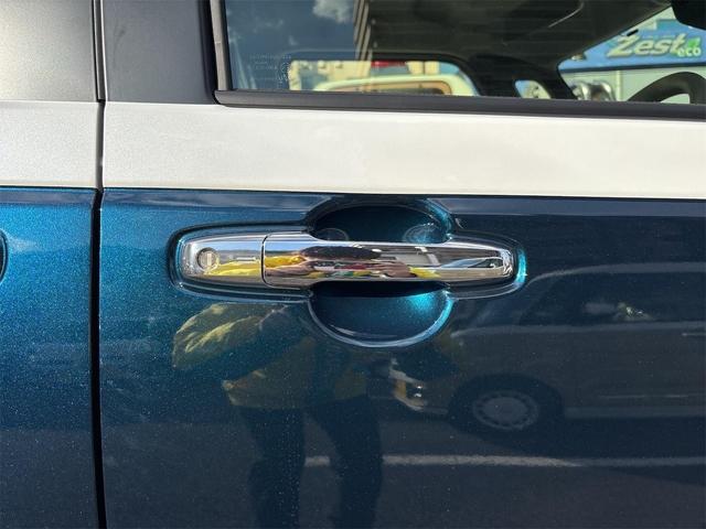 ムーヴキャンバス ストライプスＧ　バックカメラ　両側電動スライドドア　クリアランスソナー　衝突被害軽減システム　ＬＥＤヘッドランプ　スマートキー　アイドリングストップ　電動格納ミラー　シートヒーター　ベンチシート（13枚目）