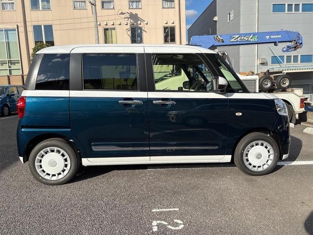 ムーヴキャンバス ストライプスＧ　バックカメラ　両側電動スライドドア　クリアランスソナー　衝突被害軽減システム　ＬＥＤヘッドランプ　スマートキー　アイドリングストップ　電動格納ミラー　シートヒーター　ベンチシート（48枚目）