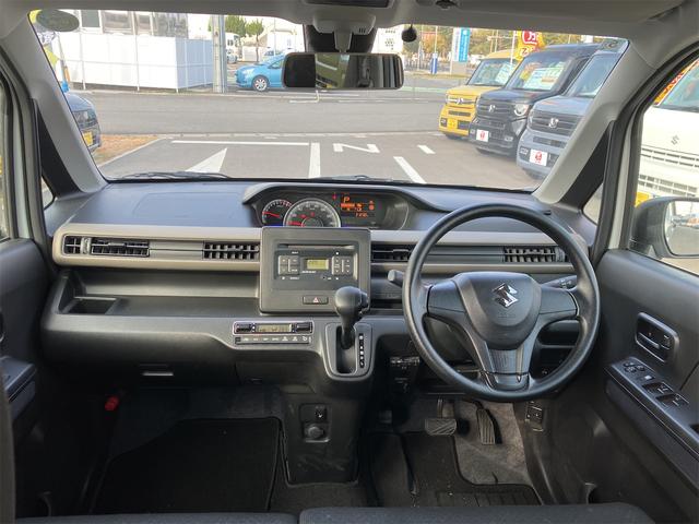 ワゴンR ハイブリッドFX ETC クリアランスソナー レーンアシスト 衝突被害軽減システム オートライト スマートキー アイドリングストップ 電動格納ミラー シートヒーター ベンチシート CVT 盗難防止システム ABS(2枚目)