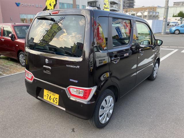 ワゴンR ハイブリッドFX クリアランスソナー レーンアシスト 衝突被害軽減システム オートライト スマートキー アイドリングストップ 電動格納ミラー シートヒーター ベンチシート CVT 盗難防止システム ABS ESC(15枚目)