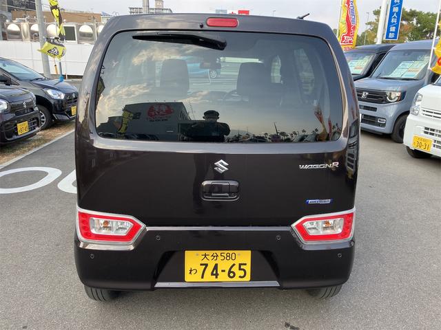 ワゴンR ハイブリッドFX クリアランスソナー レーンアシスト 衝突被害軽減システム オートライト スマートキー アイドリングストップ 電動格納ミラー シートヒーター ベンチシート CVT 盗難防止システム ABS ESC(16枚目)