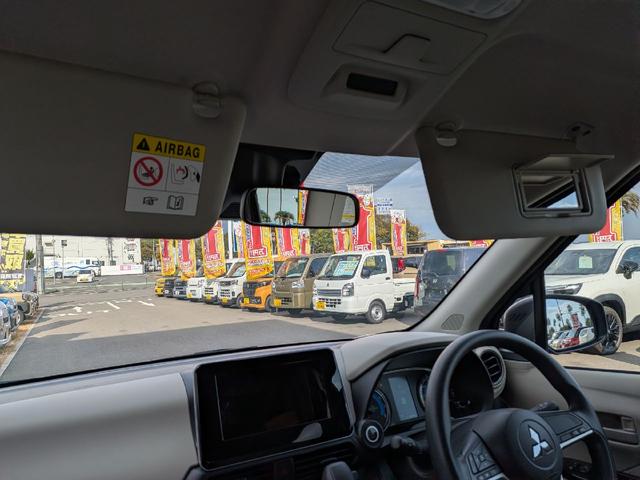 eKワゴン G クリアランスソナー 衝突被害軽減システム スマートキー アイドリングストップ 電動格納ミラー シートヒーター ベンチシート CVT 盗難防止システム ABS ESC 衝突安全ボディ エアコン(36枚目)