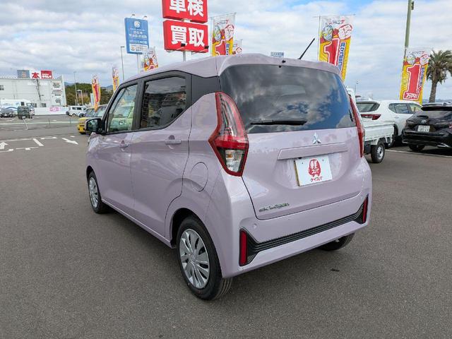 ｅＫワゴン Ｍ　届出済未使用車　バックカメラ　クリアランスソナー　衝突被害軽減システム　キーレスエントリー　アイドリングストップ　電動格納ミラー　シートヒーター　ベンチシート　ＣＶＴ　盗難防止システム　衝突安全ボディ（17枚目）