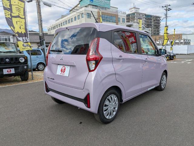 ｅＫワゴン Ｍ　届出済未使用車　バックカメラ　クリアランスソナー　衝突被害軽減システム　キーレスエントリー　アイドリングストップ　電動格納ミラー　シートヒーター　ベンチシート　ＣＶＴ　盗難防止システム　衝突安全ボディ（18枚目）