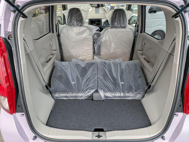 ｅＫワゴン Ｍ　届出済未使用車　バックカメラ　クリアランスソナー　衝突被害軽減システム　キーレスエントリー　アイドリングストップ　電動格納ミラー　シートヒーター　ベンチシート　ＣＶＴ　盗難防止システム　衝突安全ボディ（50枚目）