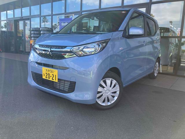 ｅＫワゴン Ｍ　バックカメラ　クリアランスソナー　レーンアシスト　衝突被害軽減システム　オートライト　キーレスエントリー　アイドリングストップ　電動格納ミラー　シートヒーター　ベンチシート　ＣＶＴ　盗難防止システム（22枚目）