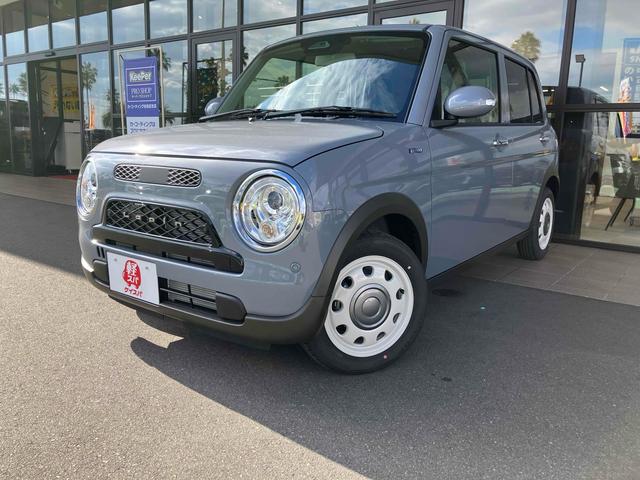 アルトラパンＬＣ ハイブリッドＸ　クリアランスソナー　レーンアシスト　衝突被害軽減システム　オートライト　ＬＥＤヘッドランプ　スマートキー　アイドリングストップ　電動格納ミラー　シートヒーター　ベンチシート　ＣＶＴ　盗難防止システム（13枚目）