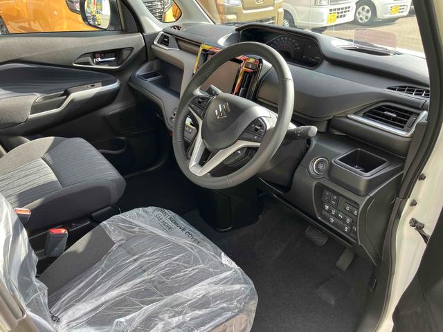 ソリオ ハイブリッドＭＺ　クリアランスソナー　レーンアシスト　衝突被害軽減システム　両側電動スライドドア　オートライト　スマートキー　アイドリングストップ　電動格納ミラー　シートヒーター　ＣＶＴ　アルミホイール　ＥＳＣ（45枚目）