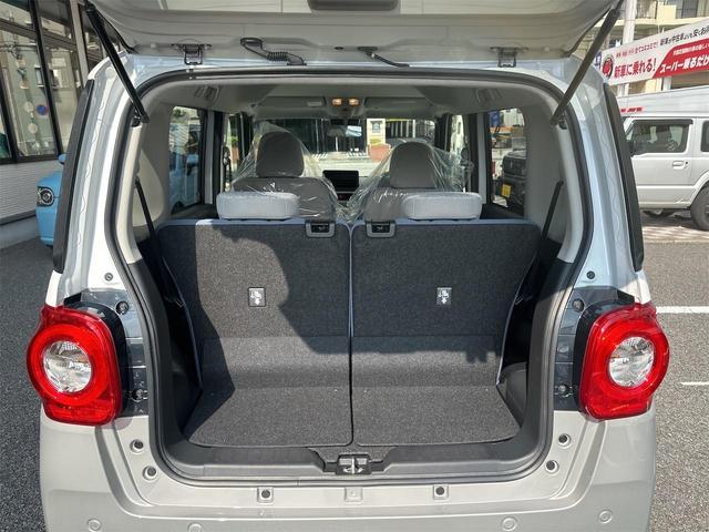 ムーヴキャンバス ストライプスＸ　衝突被害軽減ブレーキ　横滑り防止機能　コーナーセンサー　エアコン　衝突安全ボディ　オートハイビーム　オートライト　ベンチシート　パワーウインドウ　盗難防止システム　パワーステアリング　ＡＢＳ（45枚目）