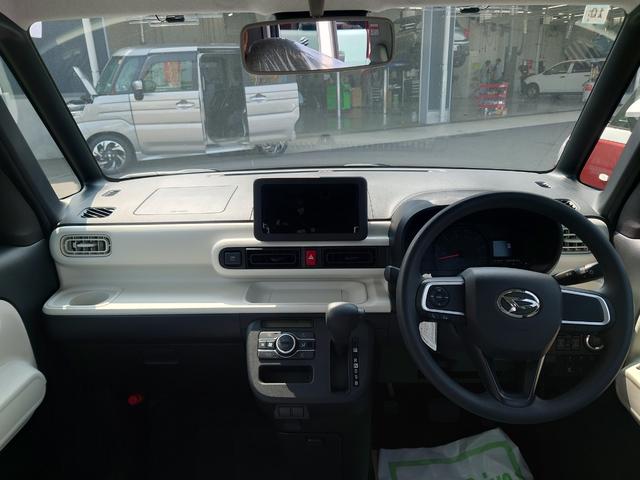 ムーヴキャンバス ストライプスＸ　衝突被害軽減ブレーキ　横滑り防止機能　コーナーセンサー　エアコン　衝突安全ボディ　オートハイビーム　オートライト　ベンチシート　パワーウインドウ　盗難防止システム　パワーステアリング　ＡＢＳ（27枚目）