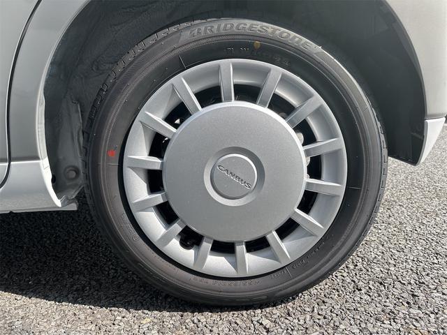 ムーヴキャンバス ストライプスＸ　衝突被害軽減ブレーキ　横滑り防止機能　コーナーセンサー　エアコン　衝突安全ボディ　オートハイビーム　オートライト　ベンチシート　パワーウインドウ　盗難防止システム　パワーステアリング　ＡＢＳ（34枚目）