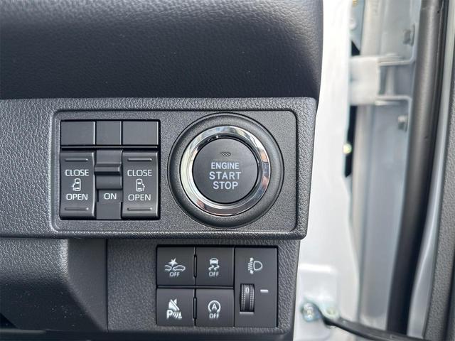 ムーヴキャンバス ストライプスＸ　バックカメラ　両側電動スライドドア　クリアランスソナー　衝突被害軽減システム　オートライト　スマートキー　アイドリングストップ　電動格納ミラー　ベンチシート　ＣＶＴ　盗難防止システム　ＡＢＳ　ＥＳＣ（60枚目）