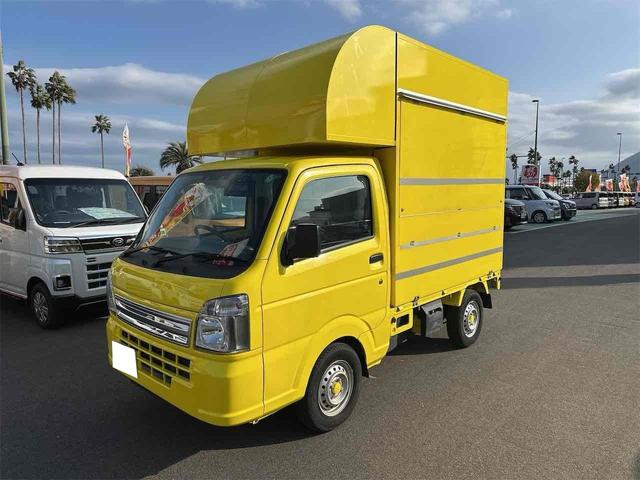 キャリイトラック ＫＣエアコン・パワステ　キッチンカー　冷蔵収納　作業台　シンク　ＡＴ　衝突被害軽減システム　レーンアシスト　アイドリングストップ　オートライト　ＥＳＣ　エアコン　運転席エアバッグ　助手席エアバッグ（13枚目）