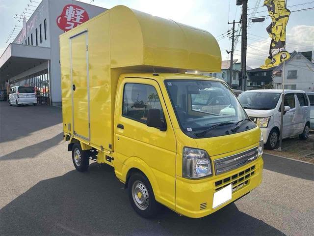 キャリイトラック ＫＣエアコン・パワステ　キッチンカー　冷蔵収納　作業台　シンク　ＡＴ　衝突被害軽減システム　レーンアシスト　アイドリングストップ　オートライト　ＥＳＣ　エアコン　運転席エアバッグ　助手席エアバッグ（15枚目）