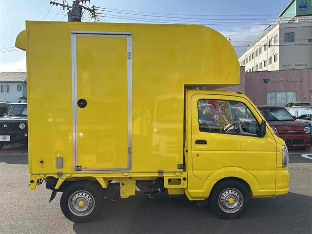 キャリイトラック ＫＣエアコン・パワステ　キッチンカー　冷蔵収納　作業台　シンク　ＡＴ　衝突被害軽減システム　レーンアシスト　アイドリングストップ　オートライト　ＥＳＣ　エアコン　運転席エアバッグ　助手席エアバッグ（27枚目）