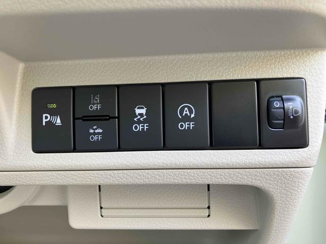 アルトラパンLC ハイブリッドX クリアランスソナー レーンアシスト 衝突被害軽減システム オートライト LEDヘッドランプ スマートキー アイドリングストップ 電動格納ミラー シートヒーター ベンチシート CVT 盗難防止システム(10枚目)