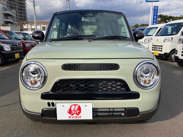 アルトラパンLC ハイブリッドX クリアランスソナー レーンアシスト 衝突被害軽減システム オートライト LEDヘッドランプ スマートキー アイドリングストップ 電動格納ミラー シートヒーター ベンチシート CVT 盗難防止システム(12枚目)