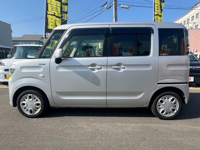 スペーシア ハイブリッドX ETC 両側電動スライドドア ナビ TV クリアランスソナー レーンアシスト 衝突被害軽減システム オートライト スマートキー アイドリングストップ 電動格納ミラー シートヒーター ベンチシート(18枚目)