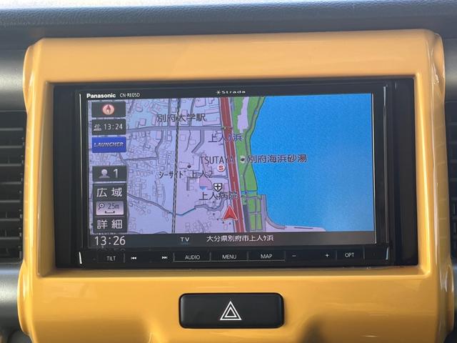 ハスラー Ｇ　ドライブレコーダー　ＥＴＣ　バックカメラ　ナビ　ＴＶ　レーンアシスト　衝突被害軽減システム　スマートキー　アイドリングストップ　電動格納ミラー　シートヒーター　ベンチシート　ＣＶＴ　盗難防止システム（6枚目）