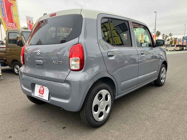 アルト L クリアランスソナー レーンアシスト 衝突被害軽減システム オートライト キーレスエントリー アイドリングストップ 電動格納ミラー シートヒーター CVT 盗難防止システム ABS ESC(16枚目)