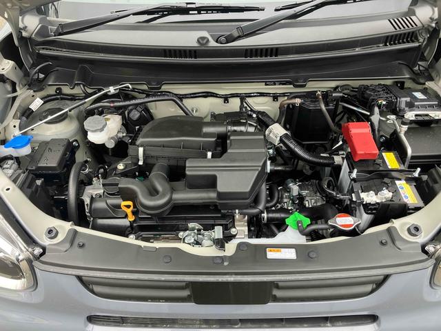 アルト L クリアランスソナー レーンアシスト 衝突被害軽減システム オートライト キーレスエントリー アイドリングストップ 電動格納ミラー シートヒーター CVT 盗難防止システム ABS ESC(18枚目)