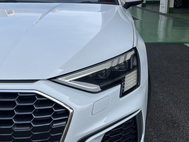 Ａ３セダン ３０ＴＦＳＩ　Ｓライン　ドライブレコーダー　クリアランスソナー　パークアシスト　バックカメラ　ナビ　アルミホイール　ＡＴ　シートヒーター　スマートキー　アイドリングストップ　電動格納ミラー　ＵＳＢ　ＥＳＣ　エアコン（30枚目）