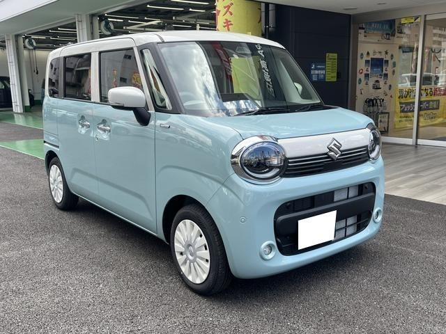 ワゴンＲスマイル ハイブリッドＸ　両側電動スライドドア　クリアランスソナー　オートクルーズコントロール　レーンアシスト　衝突被害軽減システム　オートライト　ＬＥＤヘッドランプ　スマートキー　アイドリングストップ　電動格納ミラー（13枚目）