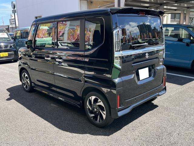 スペーシアカスタム ハイブリッドＸＳターボ　両側電動スライドドア　クリアランスソナー　オートクルーズコントロール　レーンアシスト　衝突被害軽減システム　オートライト　ＬＥＤヘッドランプ　スマートキー　アイドリングストップ　電動格納ミラー（16枚目）