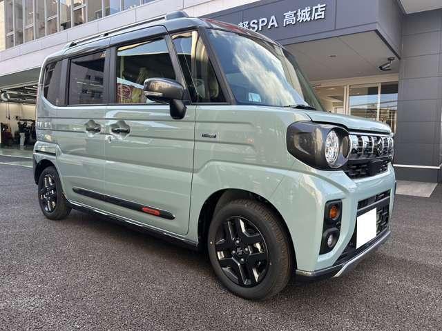 スペーシアギア ハイブリッドＸＺ　両側電動スライドドア　クリアランスソナー　オートクルーズコントロール　レーンアシスト　衝突被害軽減システム　オートライト　ＬＥＤヘッドランプ　ヘッドライトウォッシャー　スマートキー（13枚目）