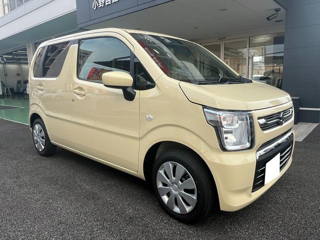 ワゴンR FX クリアランスソナー レーンアシスト 衝突被害軽減システム オートライト スマートキー 電動格納ミラー シートヒーター ベンチシート CVT 盗難防止システム ABS ESC アルミホイール(12枚目)