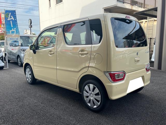 ワゴンR FX クリアランスソナー レーンアシスト 衝突被害軽減システム オートライト スマートキー 電動格納ミラー シートヒーター ベンチシート CVT 盗難防止システム ABS ESC アルミホイール(16枚目)