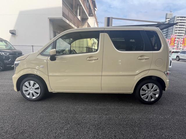 ワゴンR FX クリアランスソナー レーンアシスト 衝突被害軽減システム オートライト スマートキー 電動格納ミラー シートヒーター ベンチシート CVT 盗難防止システム ABS ESC アルミホイール(17枚目)