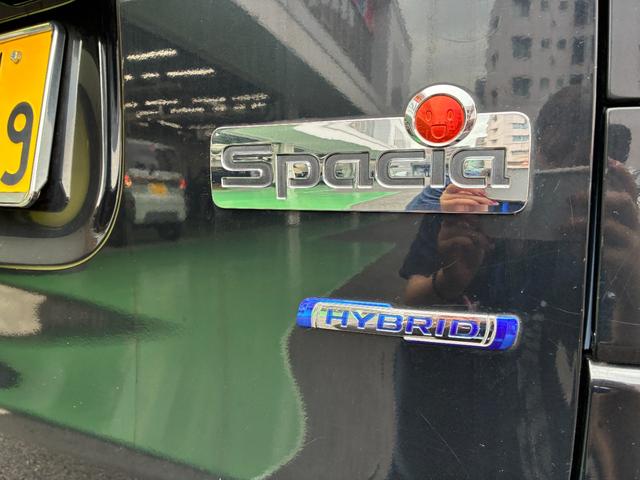 スペーシア ハイブリッドＸ　ドライブレコーダー　ＥＴＣ　両側電動スライドドア　ナビ　ＴＶ　クリアランスソナー　レーンアシスト　衝突被害軽減システム　オートライト　スマートキー　アイドリングストップ　電動格納ミラー　シートヒーター（54枚目）