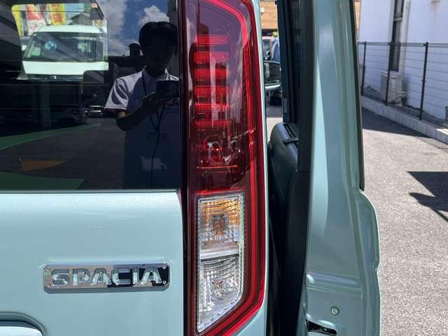 スペーシア ハイブリッドＧ　両側スライドドア　クリアランスソナー　衝突被害軽減システム　オートライト　ＬＥＤヘッドランプ　スマートキー　アイドリングストップ　電動格納ミラー　ベンチシート　ＣＶＴ　盗難防止システム　ＡＢＳ　ＥＳＣ（25枚目）
