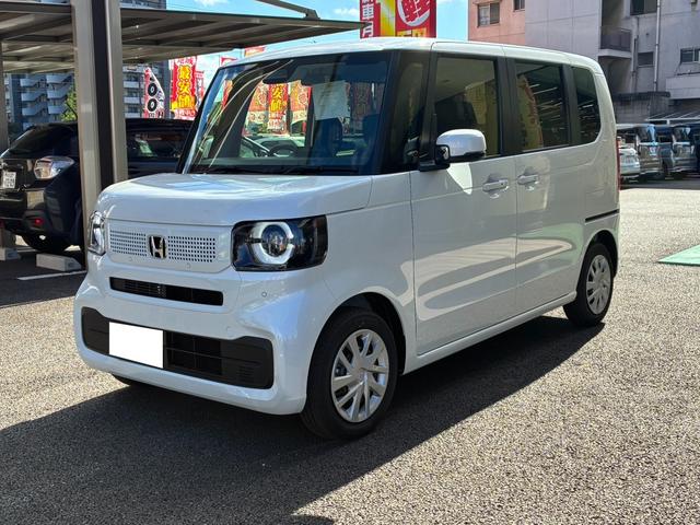 Ｎ－ＢＯＸ ベースグレード　バックカメラ　両側スライド・片側電動　クリアランスソナー　オートクルーズコントロール　レーンアシスト　衝突被害軽減システム　オートライト　ＬＥＤヘッドランプ　スマートキー　アイドリングストップ（3枚目）