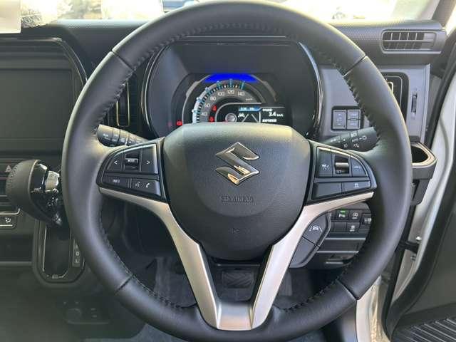 ハスラー ハイブリッドＸ　クリアランスソナー　オートクルーズコントロール　レーンアシスト　衝突被害軽減システム　オートライト　ＬＥＤヘッドランプ　スマートキー　アイドリングストップ　電動格納ミラー　シートヒーター　ＣＶＴ（3枚目）