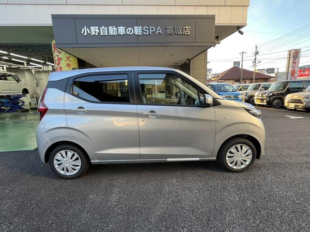 eKワゴン M バックカメラ クリアランスソナー レーンアシスト 衝突被害軽減システム オートライト キーレスエントリー アイドリングストップ 電動格納ミラー シートヒーター ベンチシート CVT 盗難防止システム(48枚目)