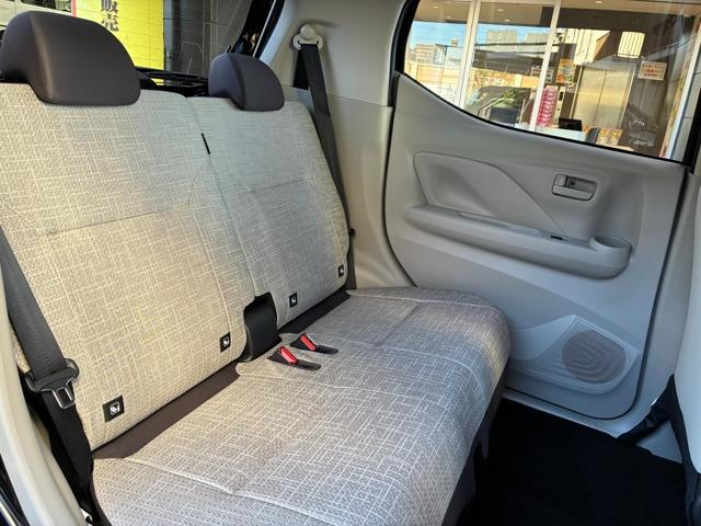 eKワゴン M バックカメラ クリアランスソナー レーンアシスト 衝突被害軽減システム オートライト キーレスエントリー アイドリングストップ 電動格納ミラー シートヒーター ベンチシート CVT 盗難防止システム(49枚目)